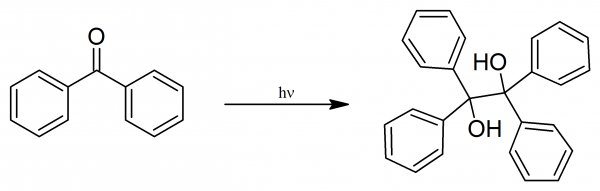 preparation of benzopinacol from benzophenone